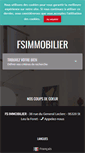 Mobile Screenshot of fsimmobilier.com